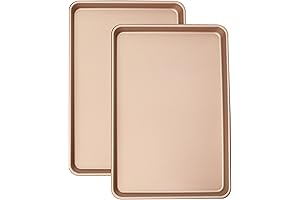 Cookie Pans Set for Nonstick Baking at Home