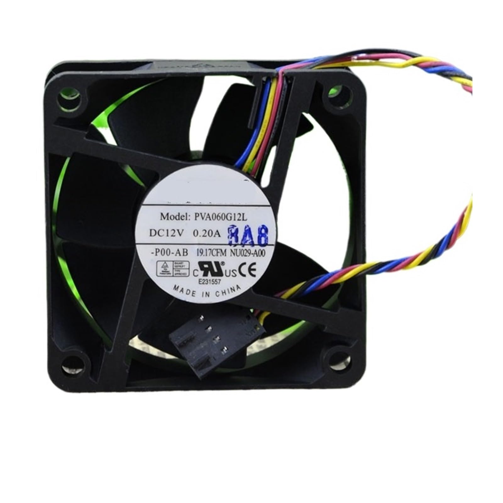 OKEWGHFL PVA060G12L 12V 0.20A 6CM 6025 60 * 60 * 25 mm COOLING FAN