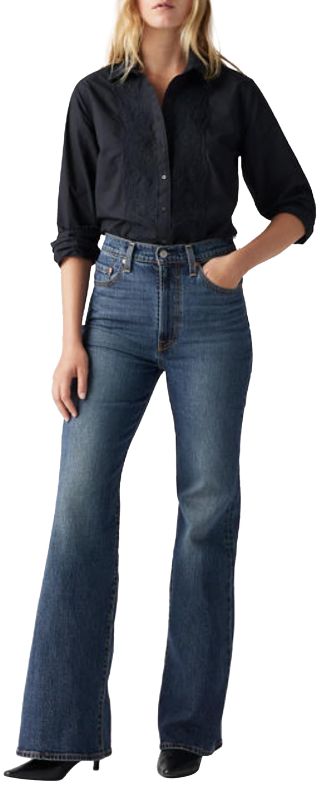 Levi's Ribcage Bells Romantic Story, Romantic Story, 26W x 30L