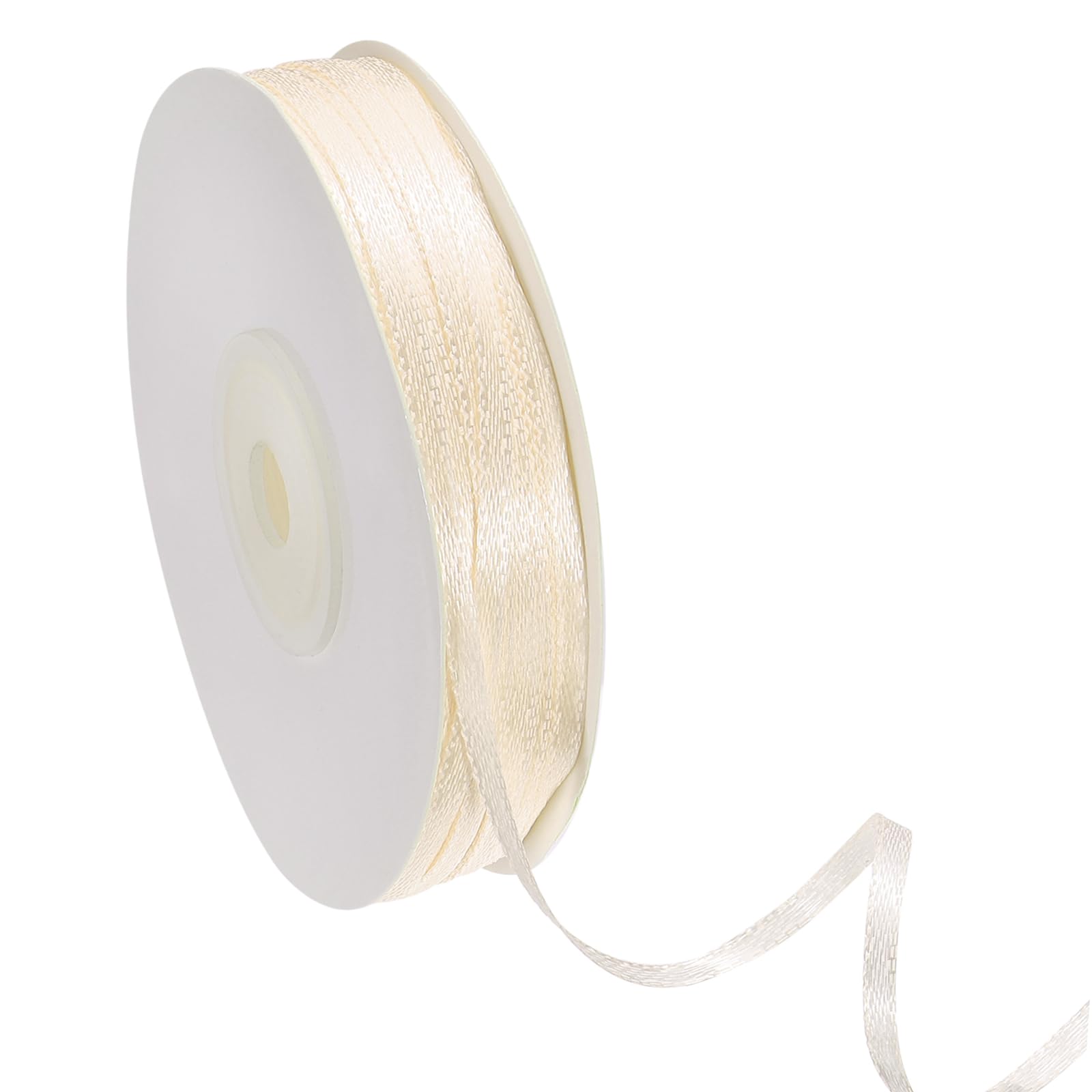 PATIKIL Satin Ribbon (91m, 3mm Wide, Medium Gold) Double Face Solid Fabric Ribbon, Suit for Craft/DIY/Gift Wrapping/Hair Bows/Floral Bouquets/Wedding/Birthday/Party Decoration