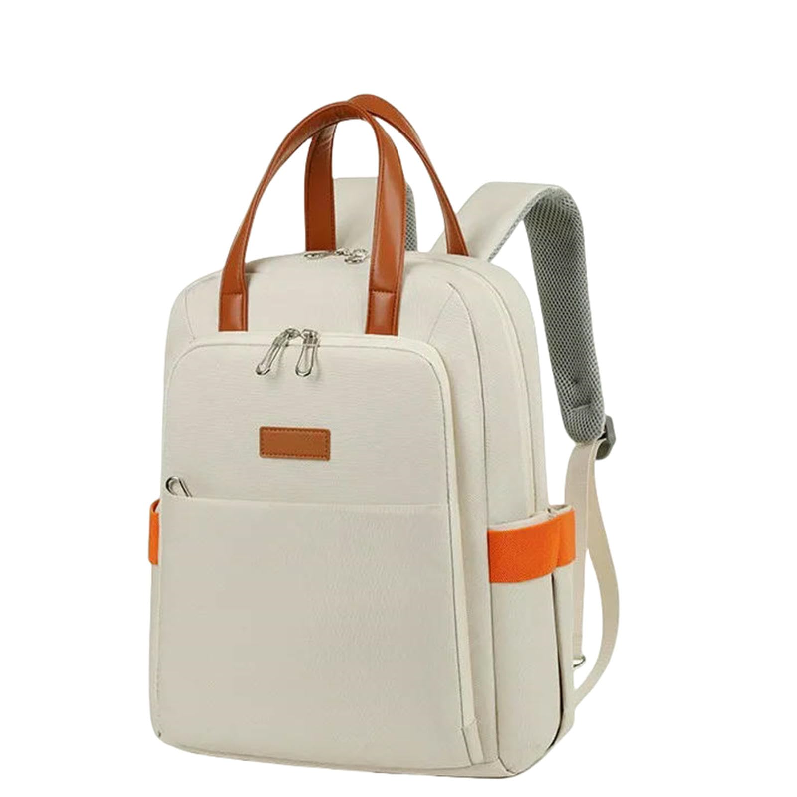 Zaino Scuola Uomo Donna, da Viaggio Piccolo con Tasca Antifurto, Lavoro Scuola, Azzurro-Nero