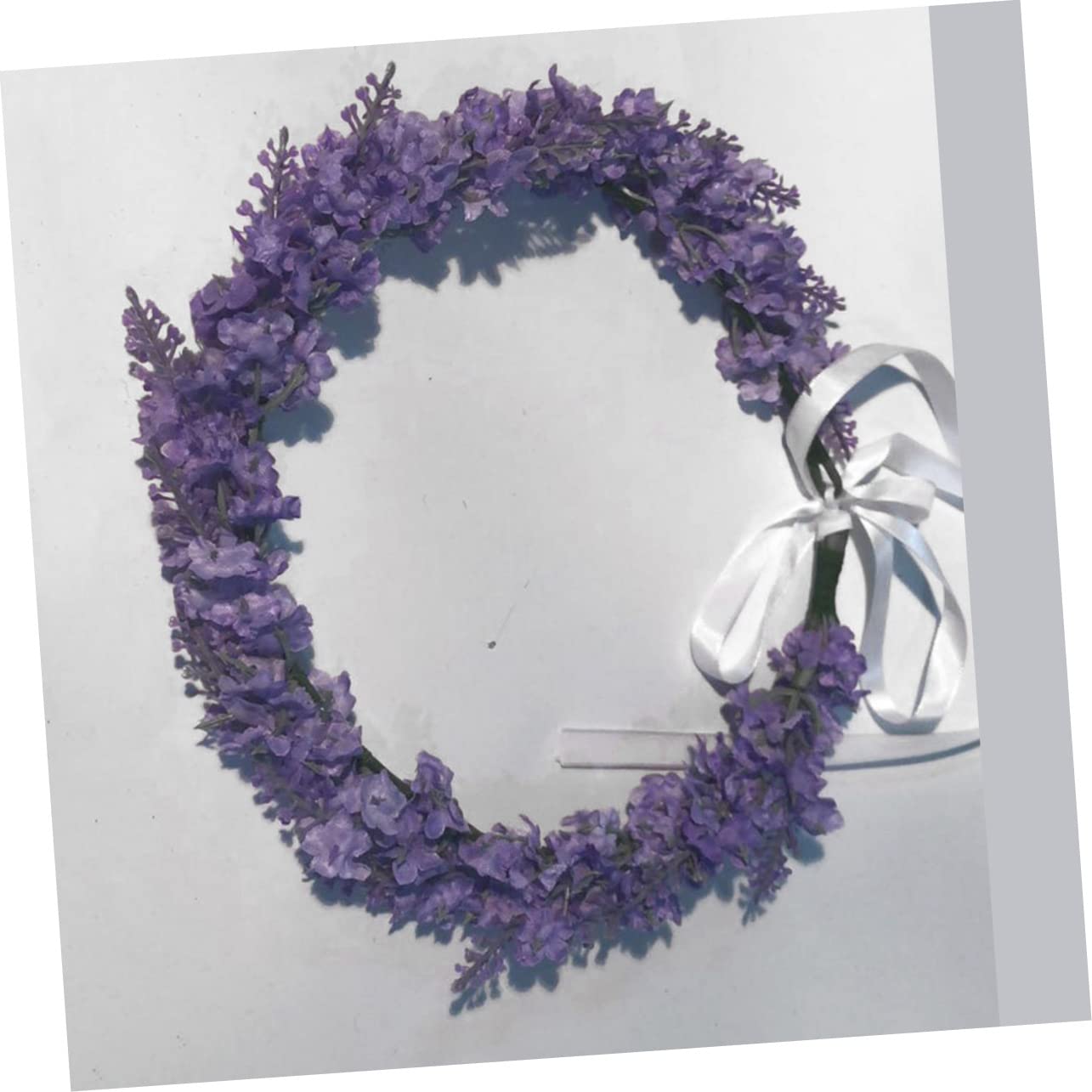 Floral Headband Set 3Pcs Realistic Flower Crown Hair Accessories for Women Girls Wedding Beach Vacation Party Decoration