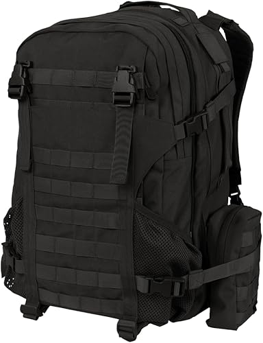 Condor Orion Multi-Mission - Paquete modular de asalto con compartimentos exteriores desmontables, Negro -, Classic