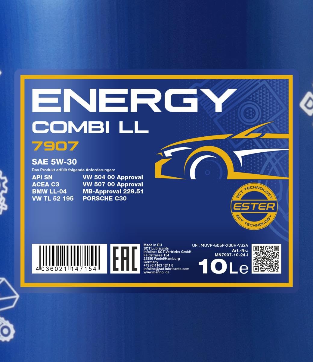 MANNOL Energy Combi LL 5W-30 10 L