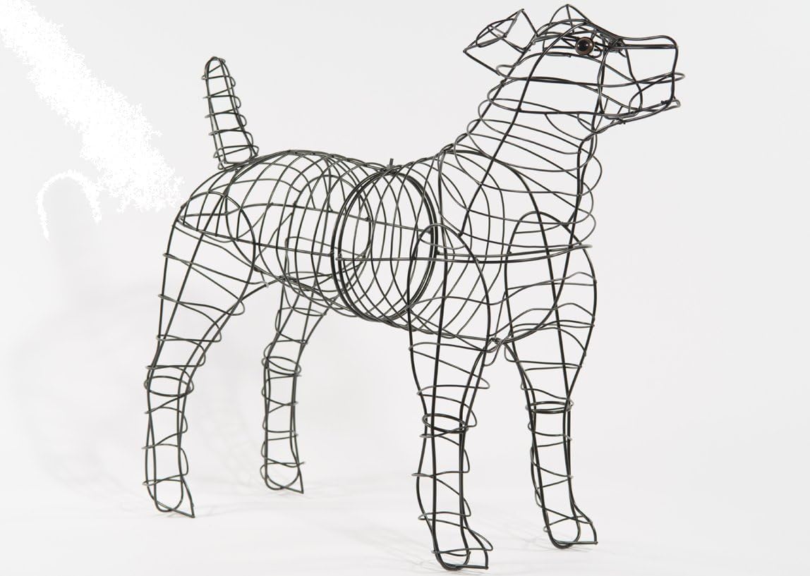 Gardening Delights Dog -Jack Russell Topiary frame