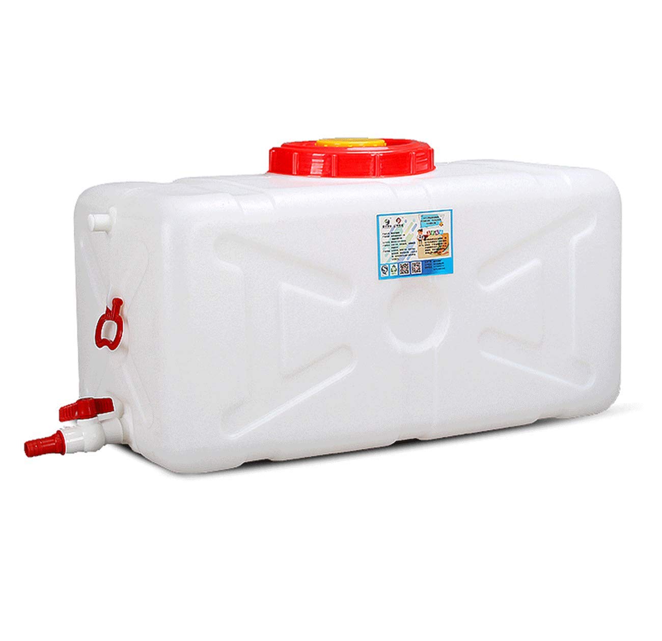 Sjdopulse Water Tank Water T, 25L/45L/110L/160L/200L Collapsible & Portable Water Container, Water Tank For Camping Hiking Fishing Climbing Picnic Bbq Travel Outdoor Use (200L)