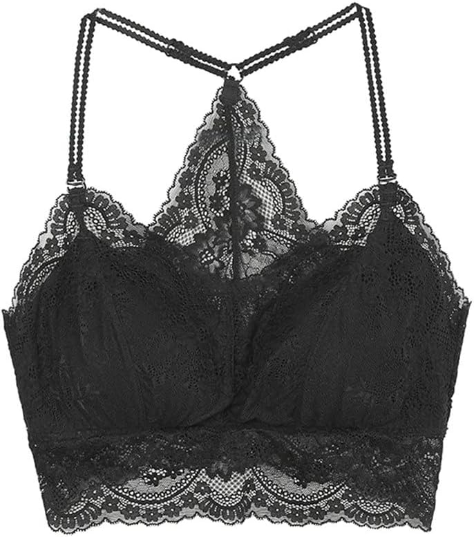 Beauty Vest -piece Bra Lace Underwear Women's Thin No Steel Tube Top