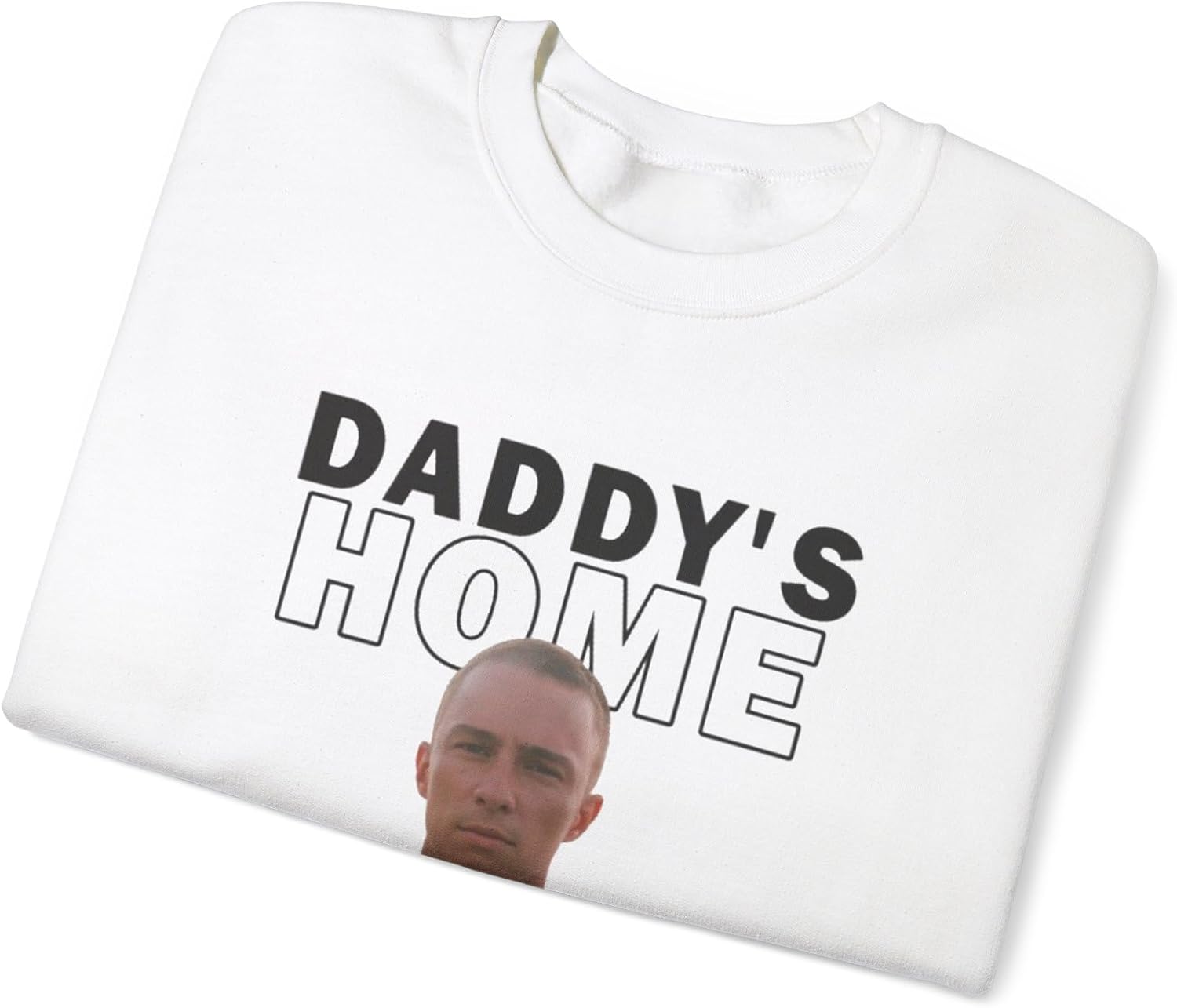 GENERIC Unisex-Adults Adults Casual Wear Lovers White Medium Large Regular Crew Neck Sweatshirt