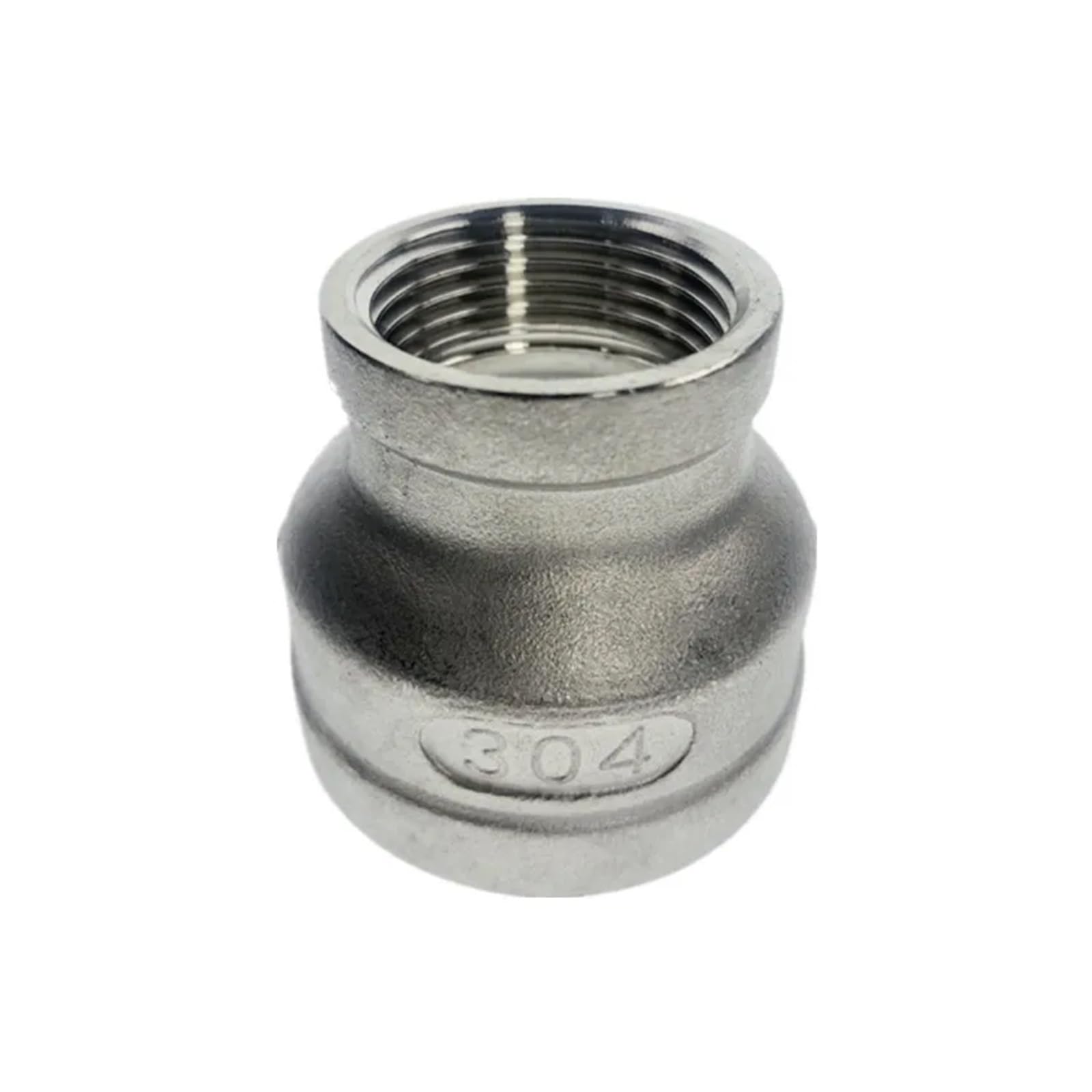 Female Nipple Threaded Reducer Pipe Fitting Steel SS304 Stainless Steel(DN15,DN32)
