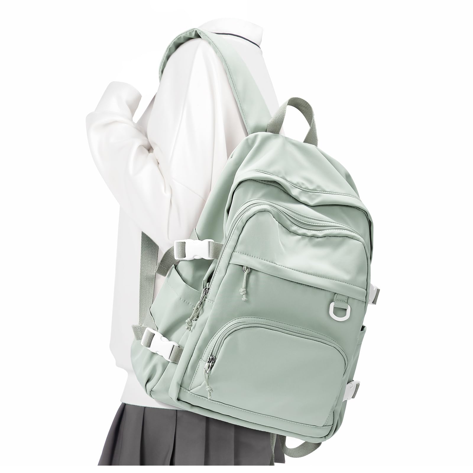 Lightweight College Backpack for Women Men Cute School Bag for Teens Girls Boys High School Backpack for Students