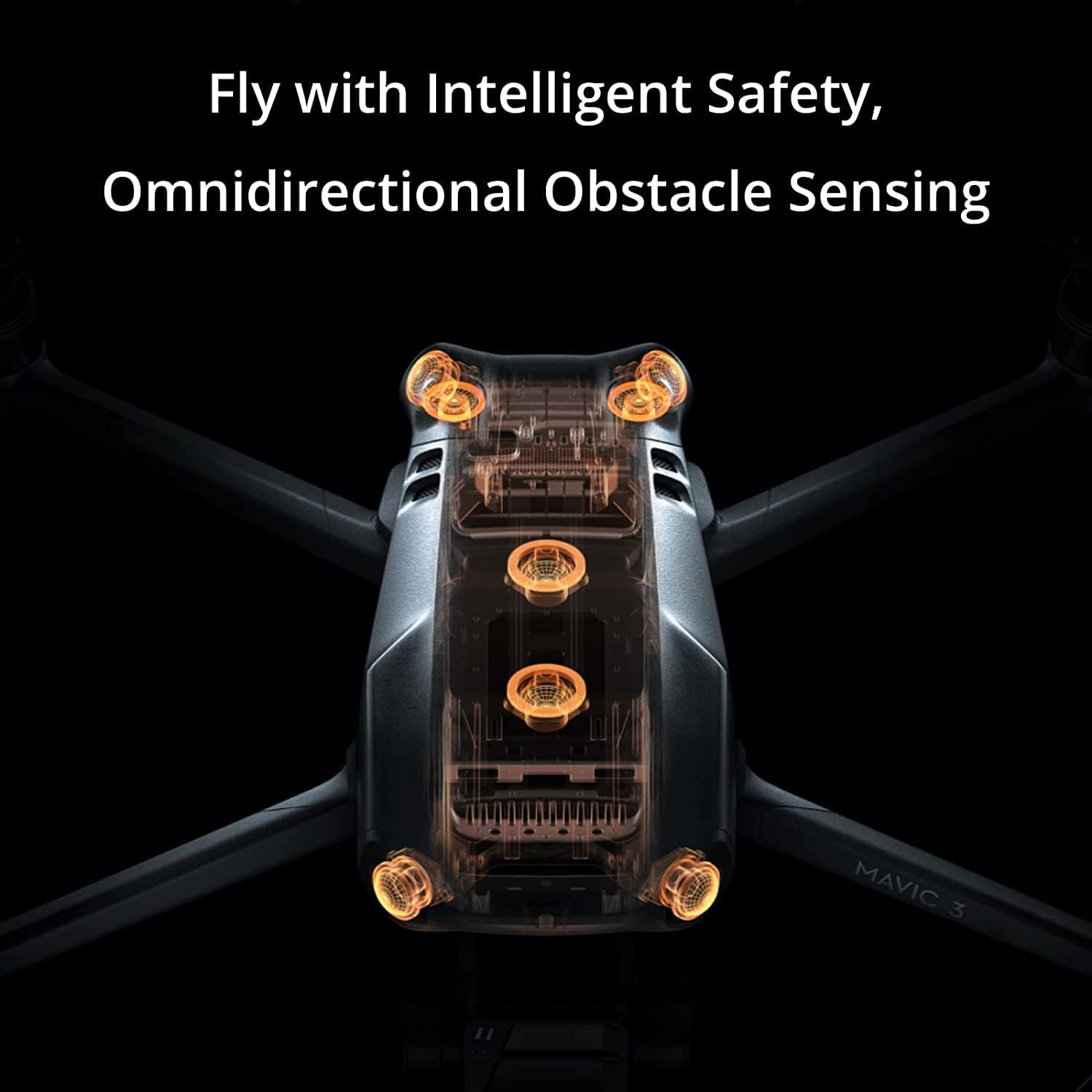 DJI Mavic 3 Flymore Combo , 46-Min Flight Time 5.1K Video Camera Drone, with 3 Batteries, 128 GB SD Card, ND Filter Set, Waterproof Backpack, Landing Pad and More