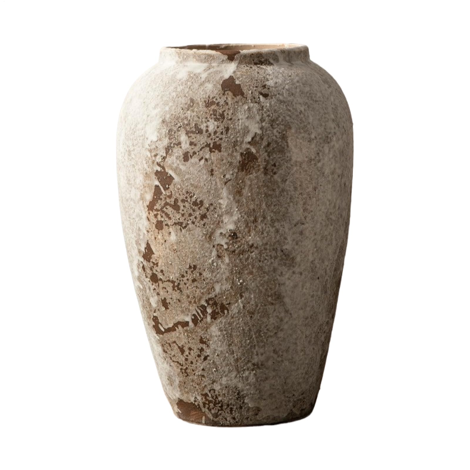 Jarrones Antiguos para Flores - Decoración de Escritorio de Cerámica Florero de Piso Rústico, Objeto Decorativo Vintage Hecho a Mano, Florero Accesorio para el Hogar Clásico | Jarrón antiguo decorativ