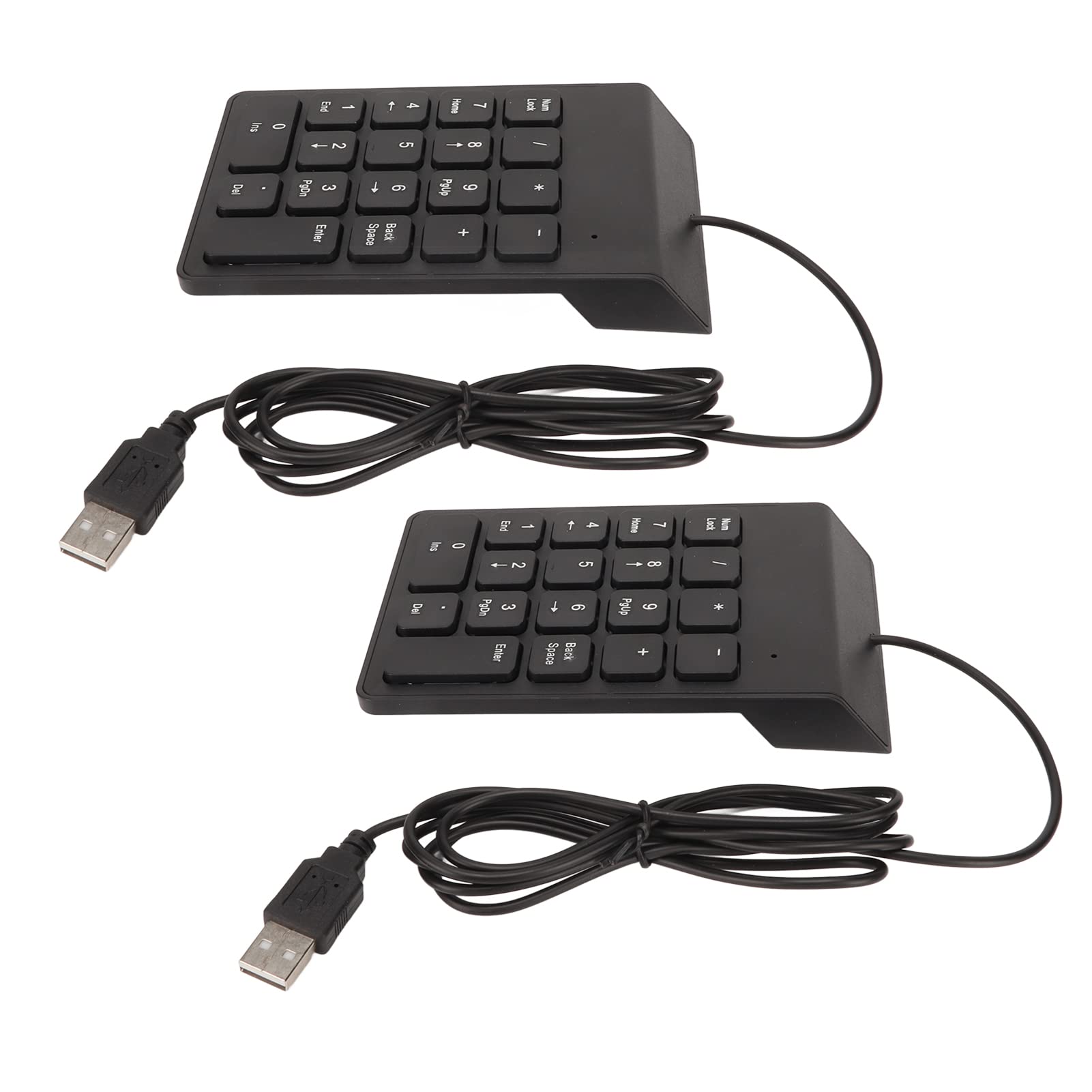 UBERSWEET® Number Keypad, 18 Keys Plug and Play Wired Number Pad for PC (2 Pieces)-image-45