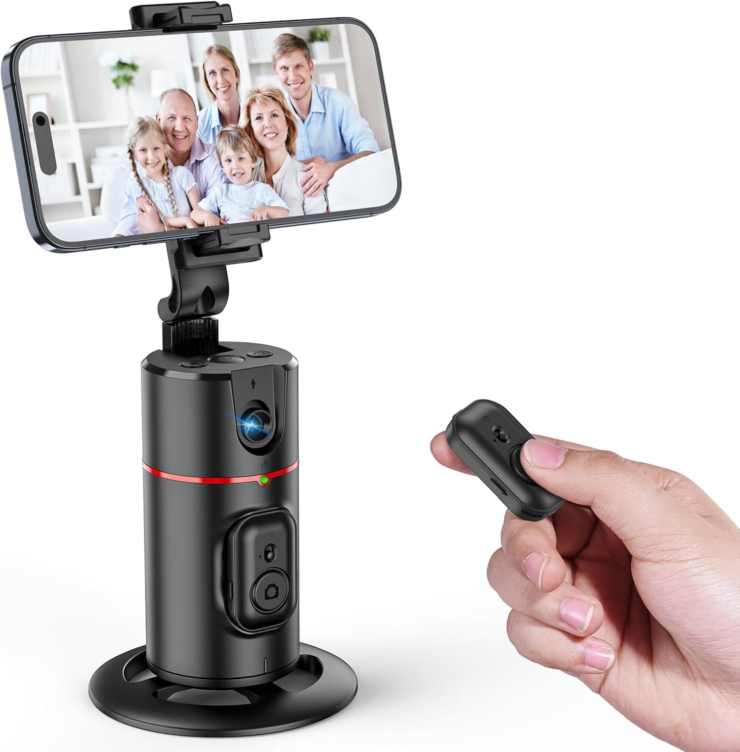 Auslese® Auto Face Tracking Tripod AI-Powered Camera 360° Remote and Gesture Control No APP Required Perfect for Vlogs, Reels, and Live Streams-image-21