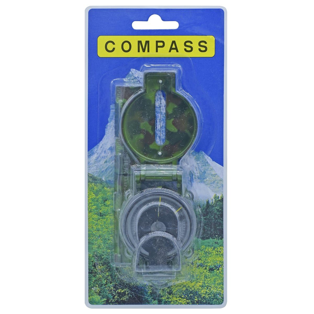 Military Style Magnetic Compass for Hiking, Outdoor Navigation, 002AY-image-22