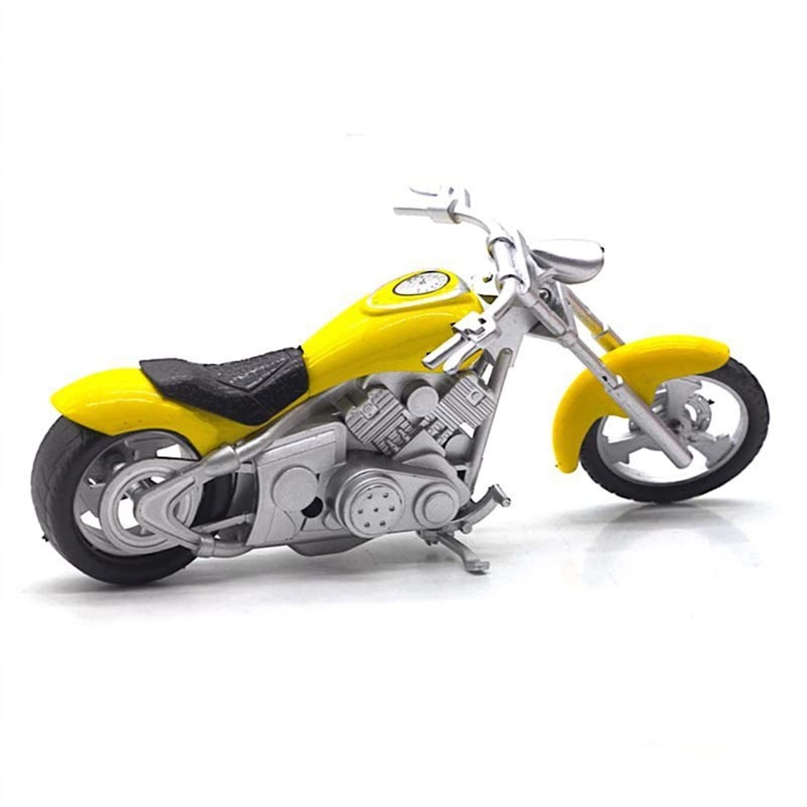 SEYXF Motorbike Toy for Harley Motorcycle Birthday Gift Toys Collection 1/18(Yellow)