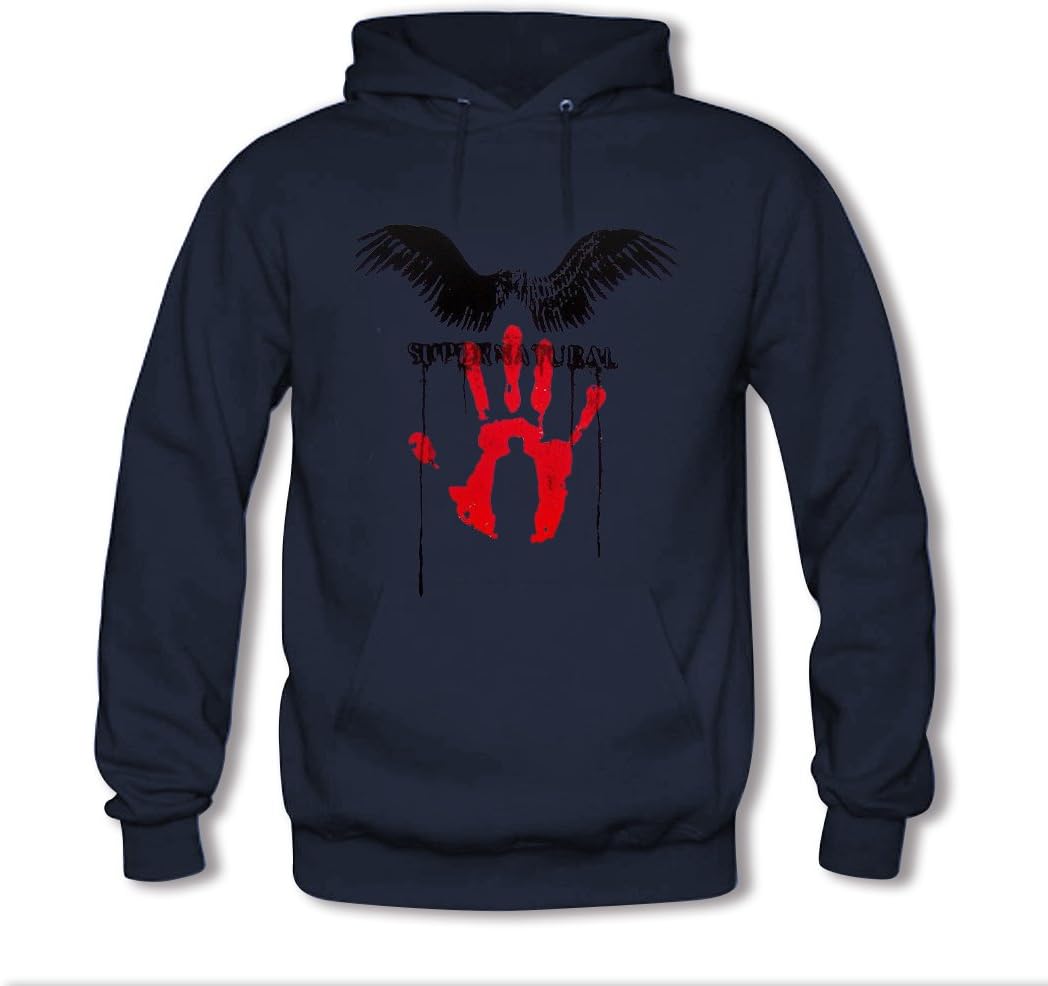 Yulooo Printing Custom Supernatural Castiel Women's Classic Hoodie Sweatshirt