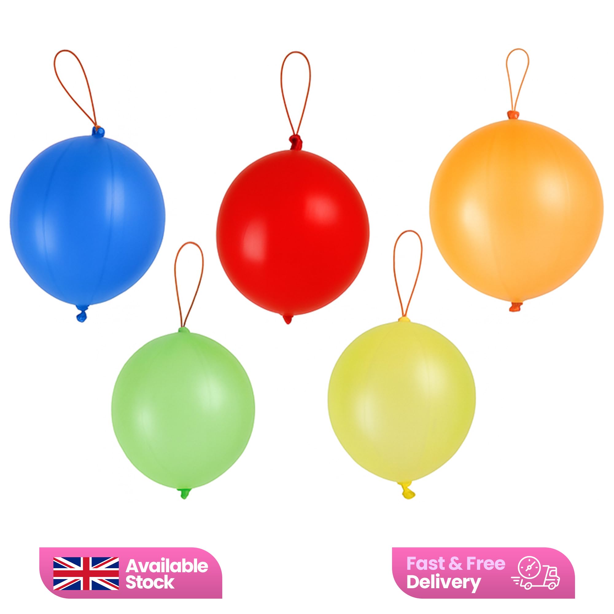 Weddecor Duże balony dziurkowane, różne kolory, z elastycznymi taśmami, materiał lateksowy na przyjęcia urodzinowe dla dzieci, funkcje dla dzieci, dekoracja ślubna, 30 cm, 250 szt