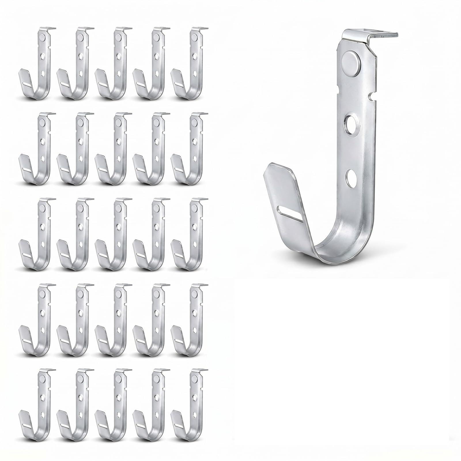 Zonon Metal J Hooks - Ceiling Cable Support -1