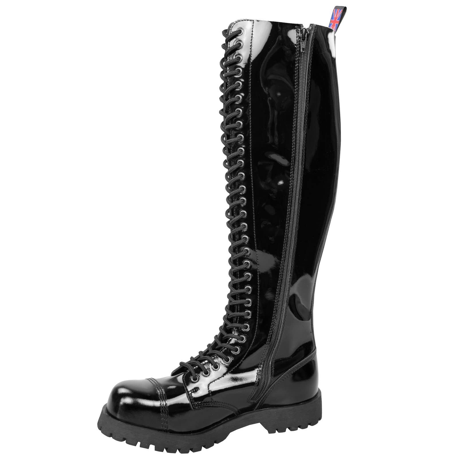 Alpha Rangers 30-loch Boot Ranger Festival Army Gothic Leder Springerstiefel NEU