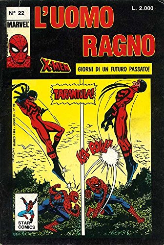  UOMO RAGNO N.22 - L\'UOMO RAGNO 22