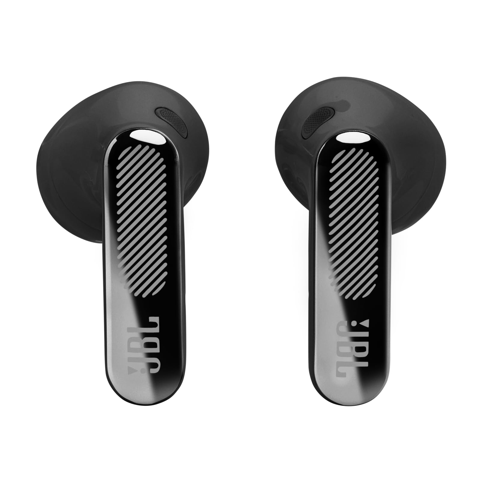 JBL Live Flex 4, Auricolari Wireless con Cancellazione Adattiva del Rumore, Bluetooth, Autonomia di 50 Ore, Impermeabilità IP54, Smart Charging Case, Nero