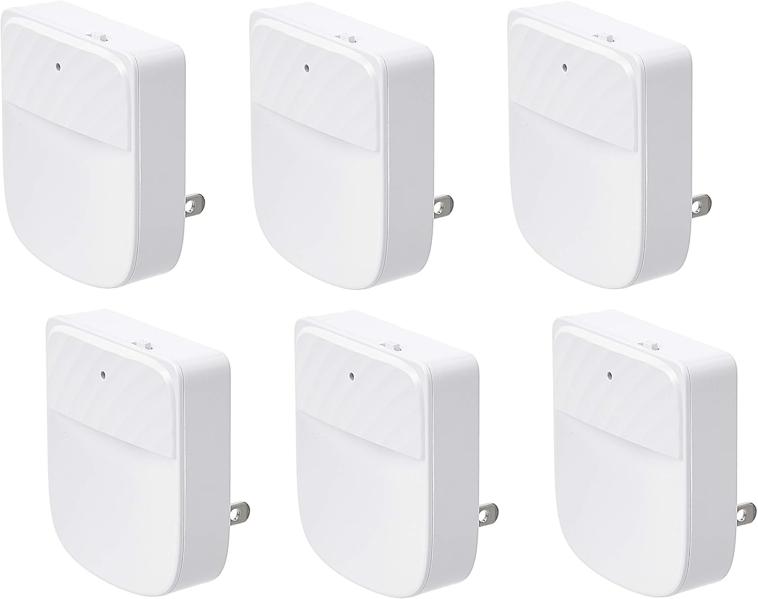 Amazon Basics LED Plugin Night Light, Smart Auto Dusk to Dawn Sensor