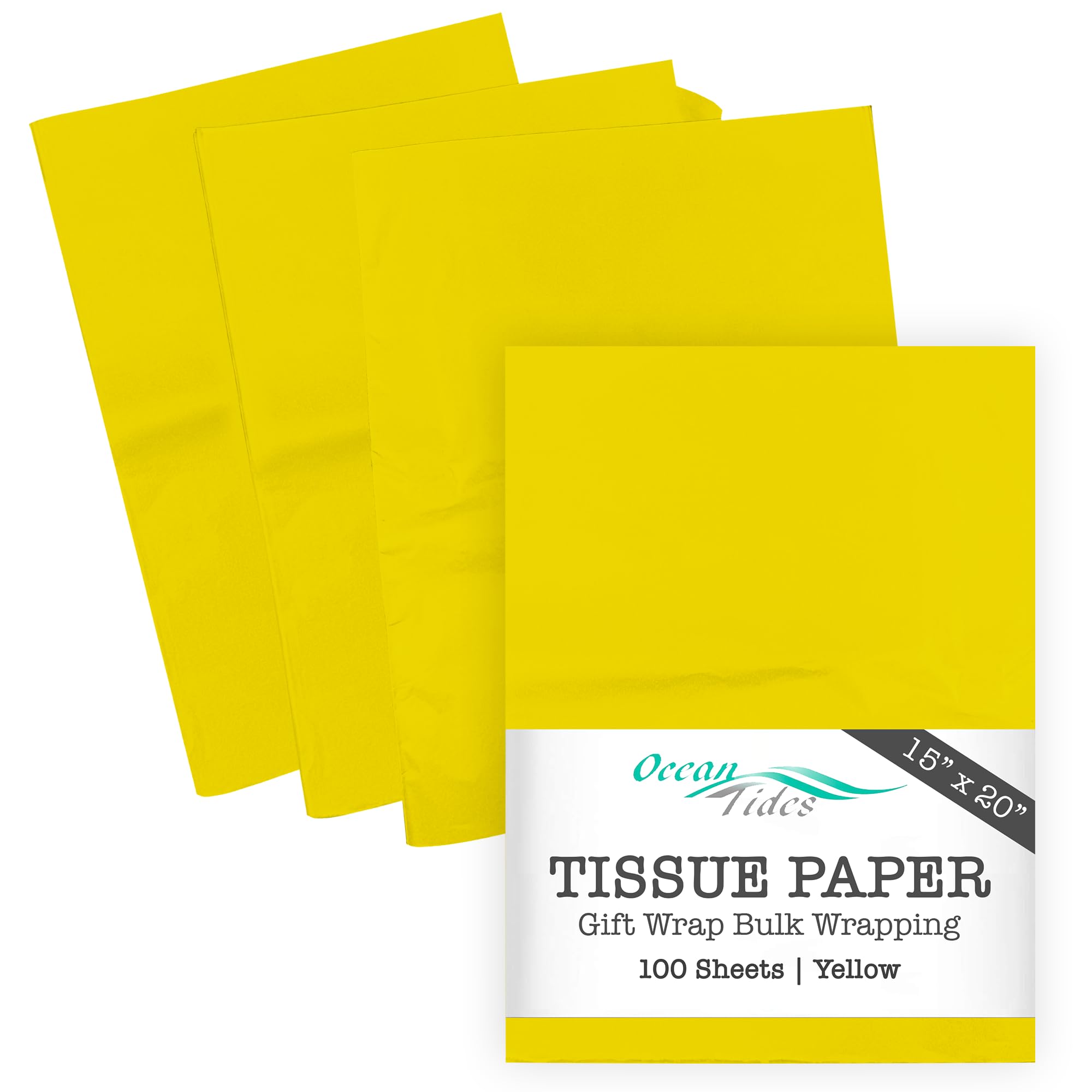FYSUIMU 100 Sheet Bee Tissue Paper Honey Bee Daisy Jamaica