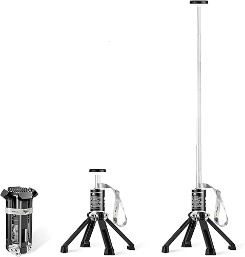 Miniatura 1 de Luz telescópica para campamento, linterna de campamento recargable con batería de 20000 mAh, luz de campamento portátil al aire libre impermeable