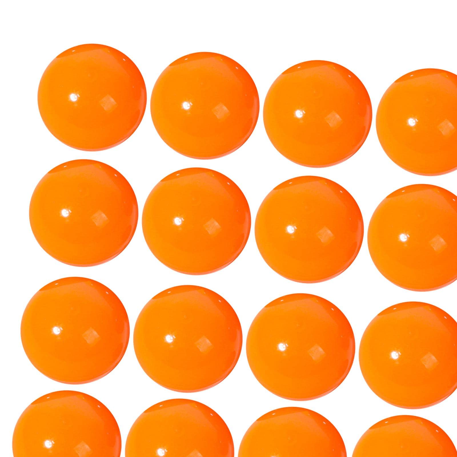 25 Pieces Bingo Ball Durable Fittings Lottery Balls for Company Parties Home Orange|Toys & Hobbies | Games | Other Games|25 Bingo Balls