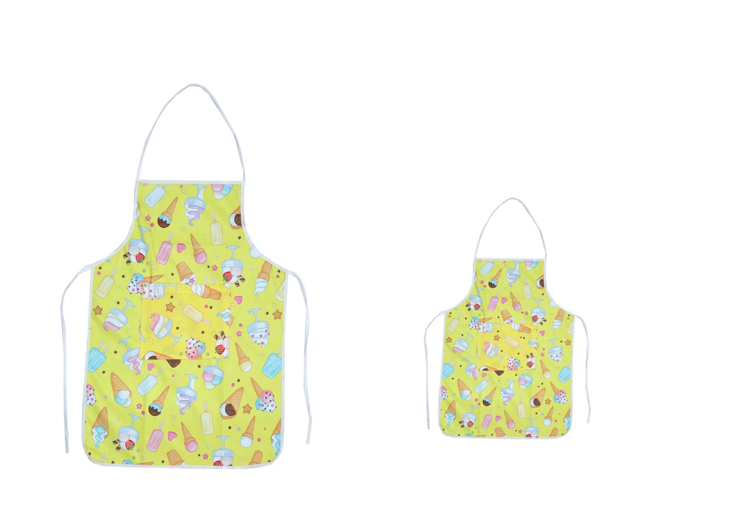 AAZEEM Matching Aprons with Pockets for Kids and Adults |Perfect for Mommy and Me Cooking |Baking |Painting |Gardening |