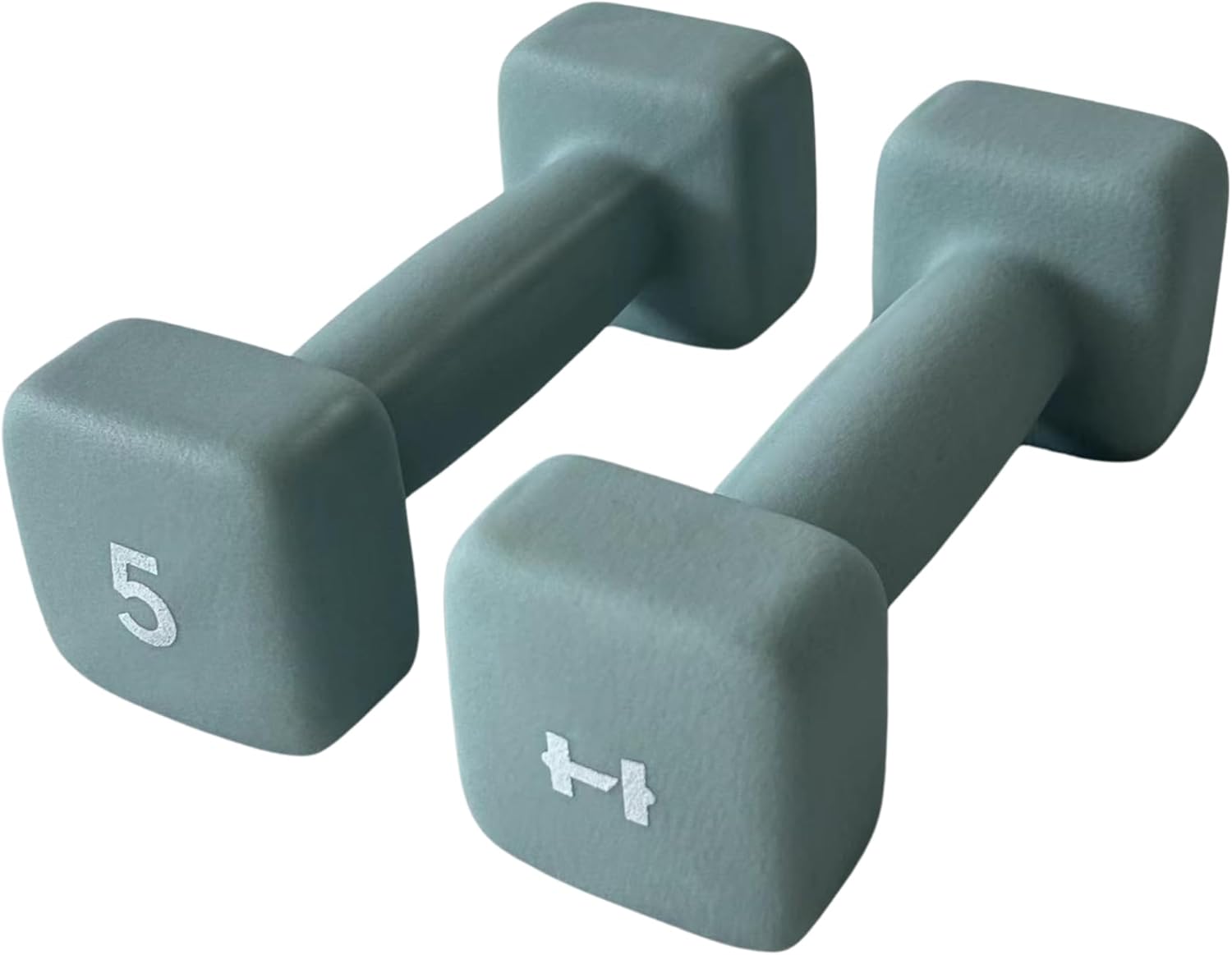 HulkFit Neoprene Coated Anti-Roll Square Dumbbells, Free Weights, and Hand Weights for Home Gym Exercise Equipment for Squats, Bench Press, and Deadlifts HulkFit Neoprene Coated Anti-Roll Square Dumbbells, Free Weights, and Hand Weights for Home Gym Exercise Equipment for Squats, Bench Press, and Deadlifts