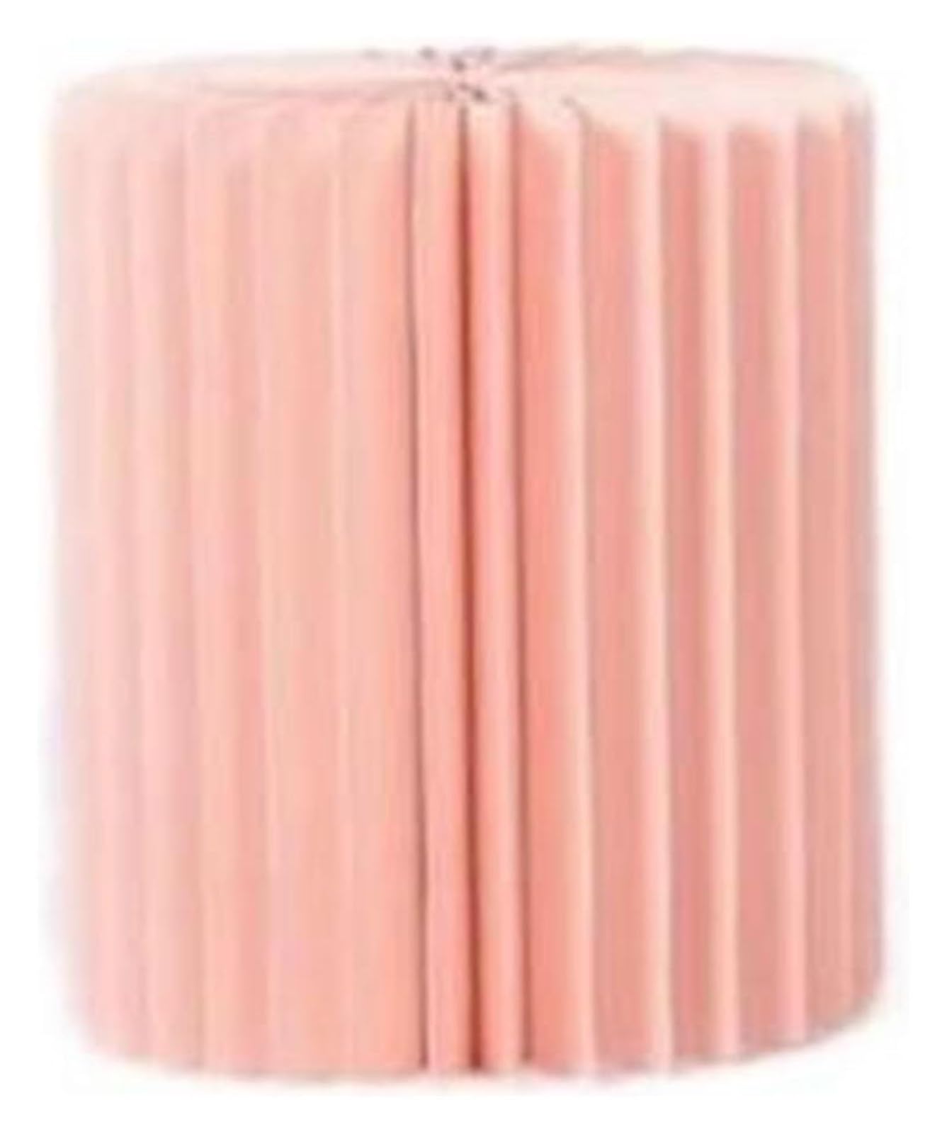 nxjaSDH Foldable paper column display stand, Centerpieces Cardboard Paper Columns With Acrylic Plate Wedding Birthday(Diameter 40cm,40cm)
