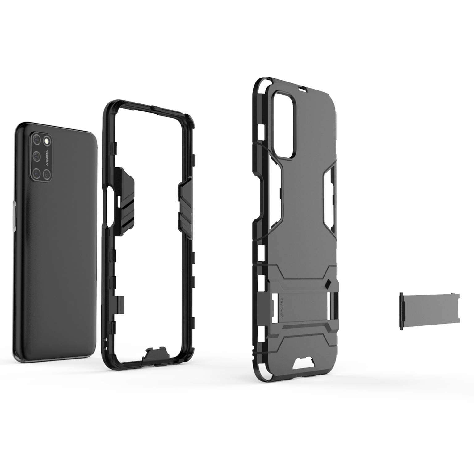 GOGME Coque Pour Oppo A52 / A72 / A92, Housse De Protection Intégrale