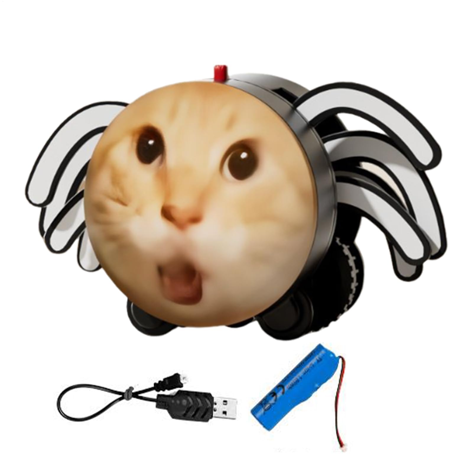 Juguetes para Gatos， Dispositivo automático Interactivo móvil for Mascotas Gatito hogar cumpleaños Navidad al Aire Libre