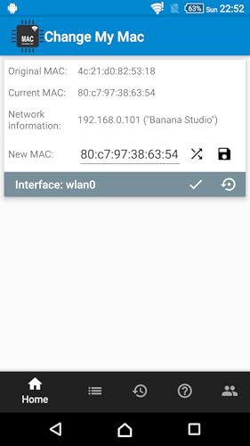 Change My Mac - Spoof Wifi MAC