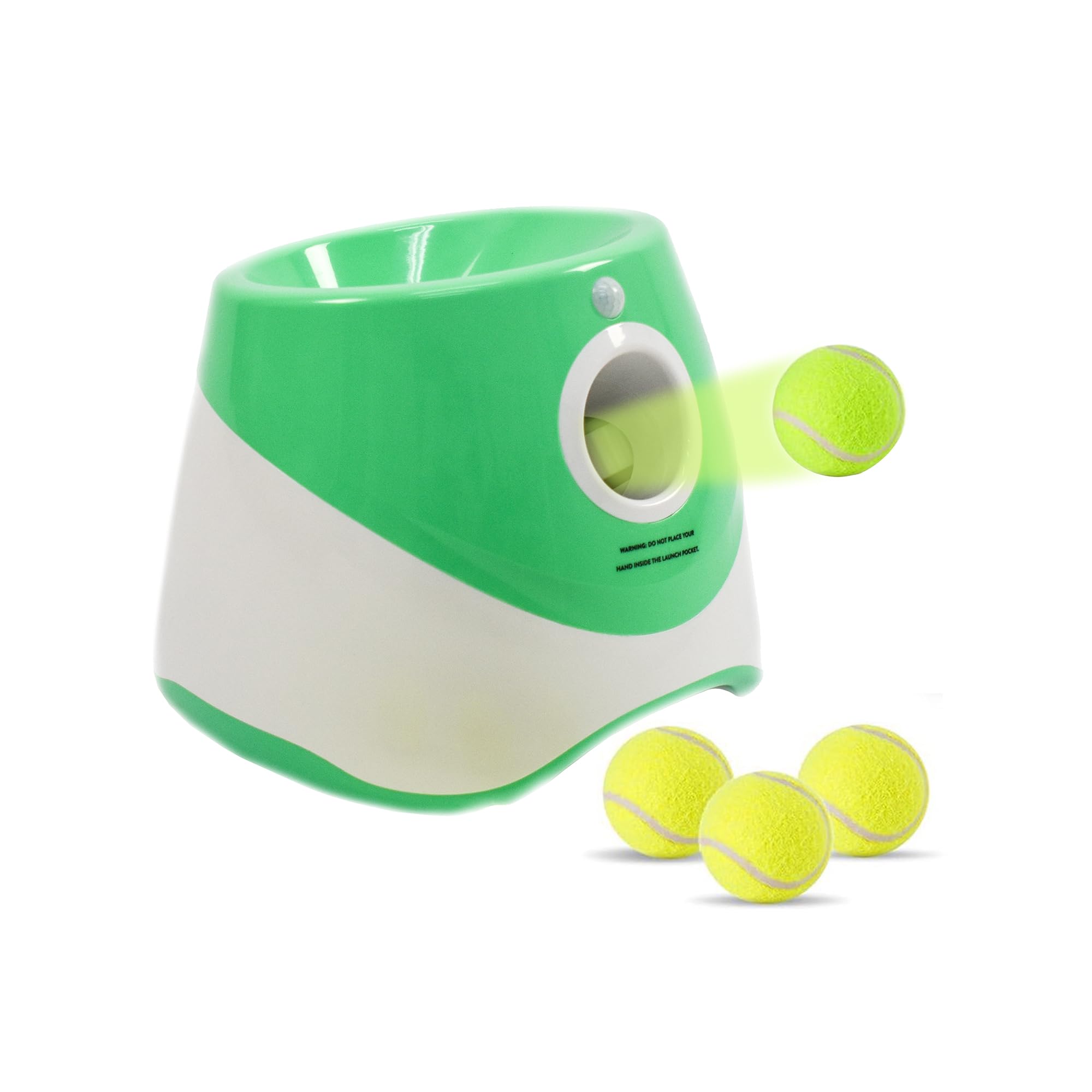Roony Lanceur de Balles pour Chiens - Jouet Interactif pour Animaux de Compagnie