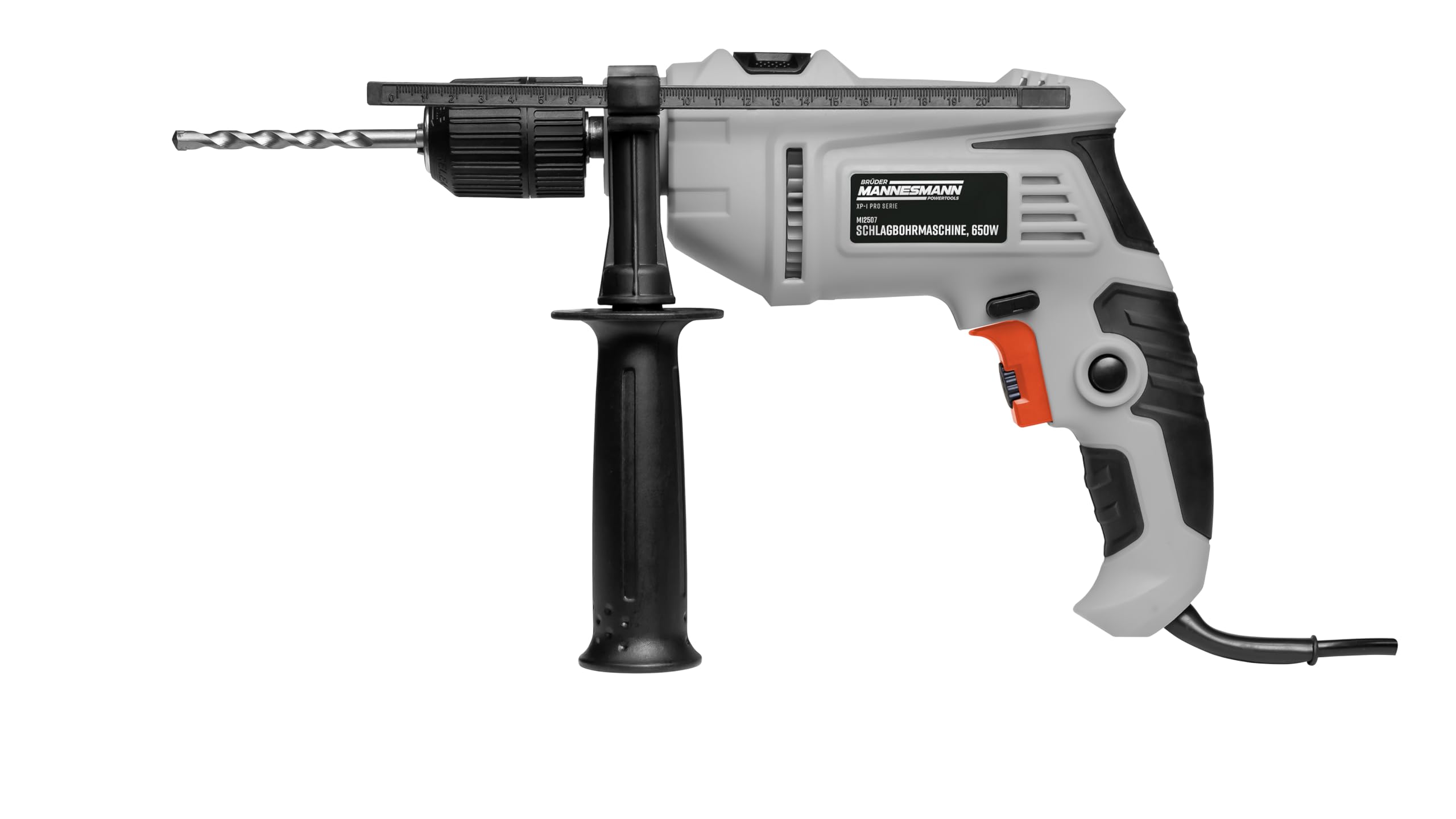 Brüder Mannesmann Werkzeug M12507 - 650 Watt Percussion Drill with 13 mm