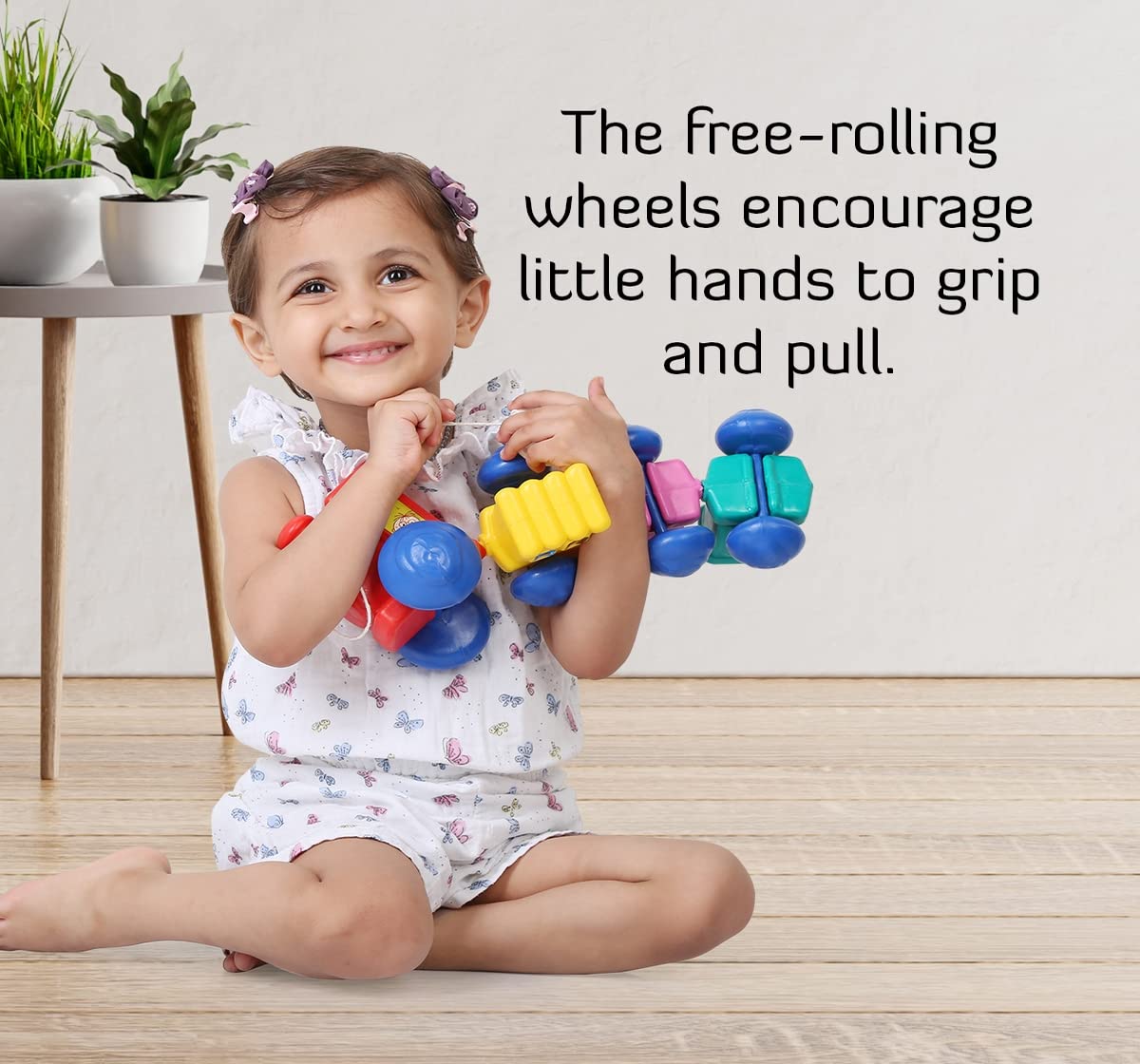 Shooting star Wobble Wagon Train Plastic Toys for Baby Multicolor 1Y+ - Image 9 thumbnail