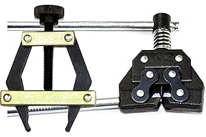 Jeremywell Roller Chain Tool Kit Fits 7 Chain Sizes: #25, #35, #41,...