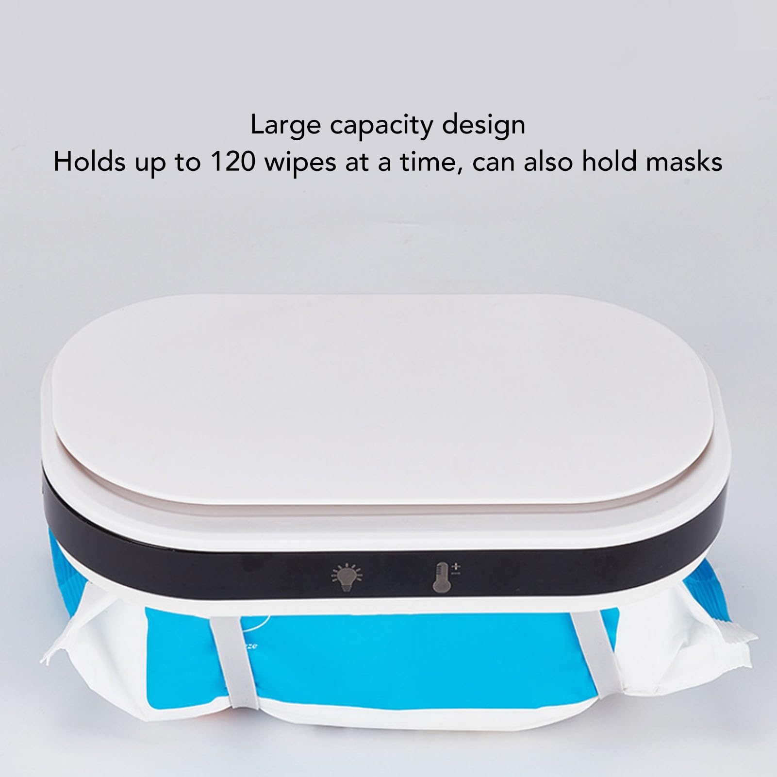 Baby-Feuchttücher-Heizung, LED-USB, 3 Modi, Verstellbarer Thermostat, Feuchttücher-Box, Baby-Feuchttücher-Wärmer-Spender für Zuhause, Auto, Reisen