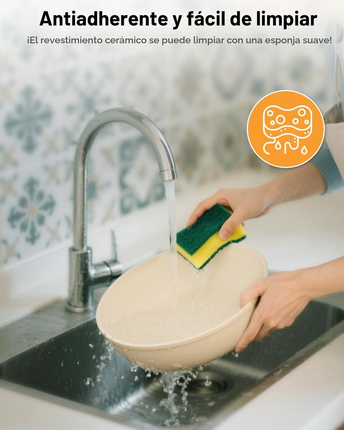 Kixolo Juego de 19 Ollas, Bateria de Cocina Y Sartenes Induccion, Sarten Ceramica Con Tapas, 2 Mango Desmontable, Antiadherentes, Sin Ptfe Y Pfoa, Sartenes Ceramica Para Todas Las Cocinas