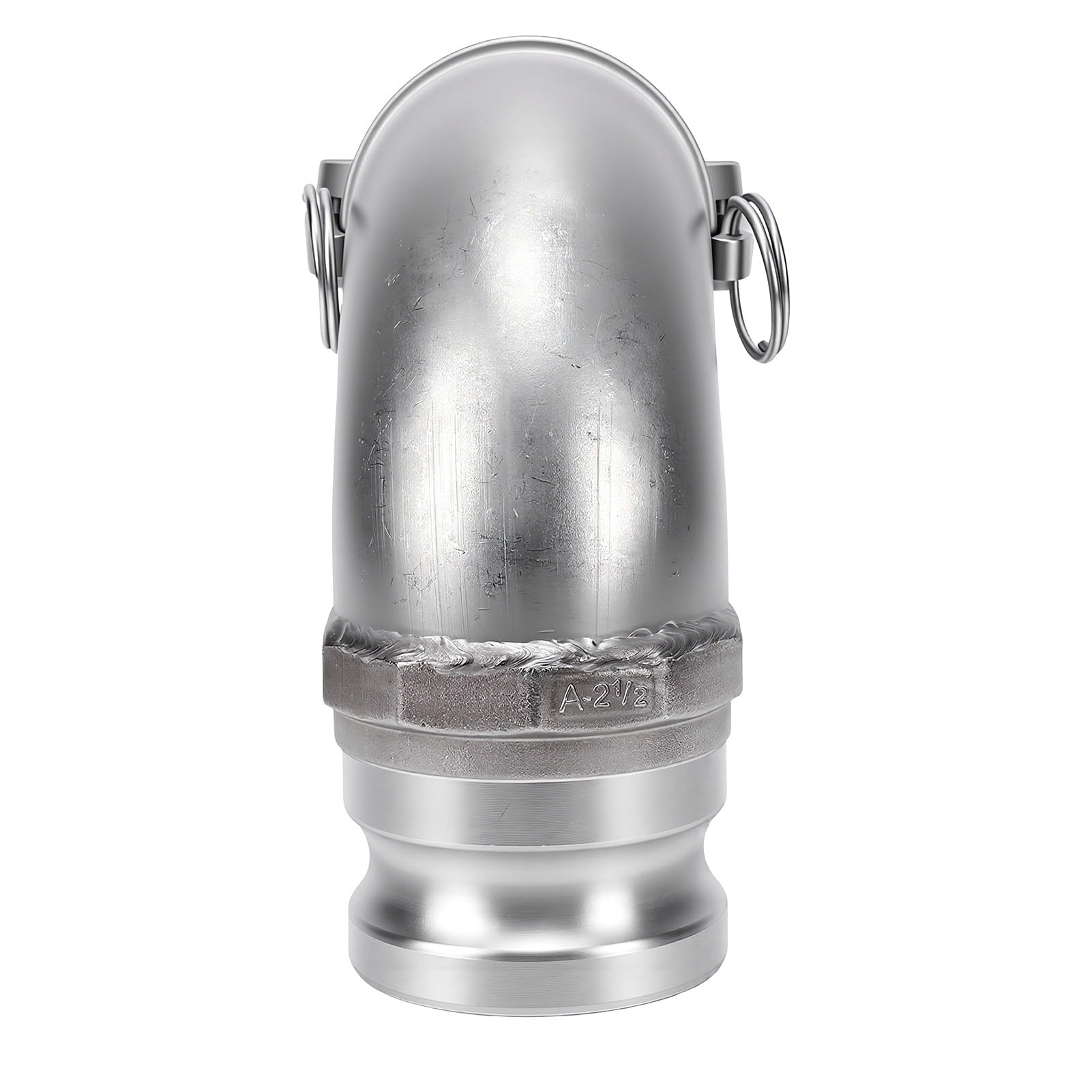 Generic Accesorio de Manguera Tipo DA Camlock Duradero para Construcción de Carreteras, Conector de Rosca Macho Hembra de 2,5 Pulgadas de Acero Inoxidable