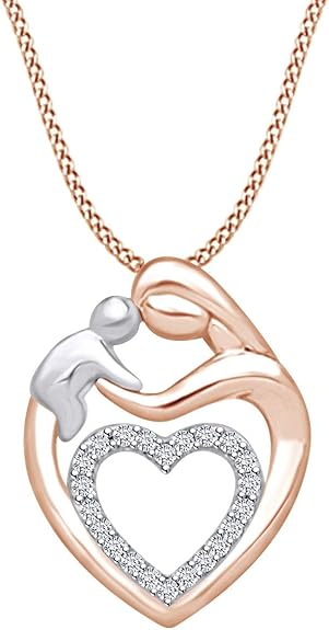 ♡mami♡ Amazon.com: AFFY Mothers Day Jewelry Gift 0.1 Cttw White
