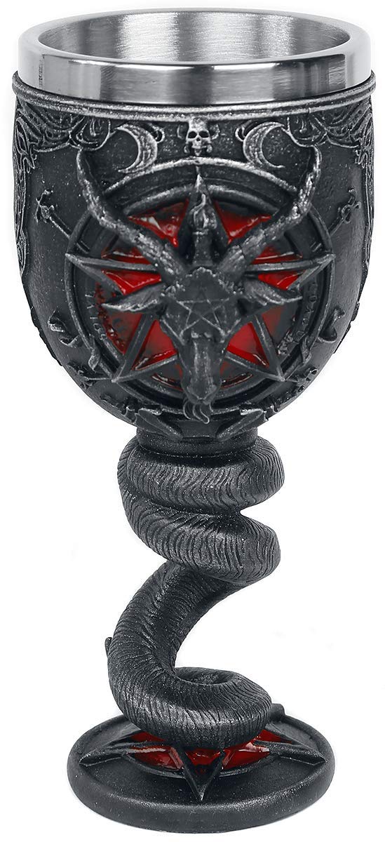 Nemesis Now Baphomet Goblet Sin clasificar Cáliz Negro Poliresina