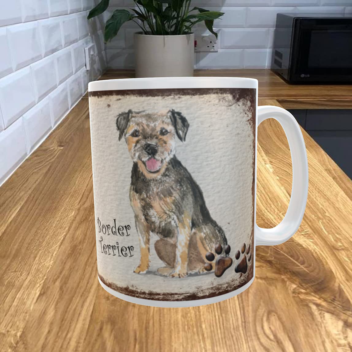 Shawprint Limited White Border Terrier 11Oz Coffee Mug My Dog's Bedtime Prayer Theme 20Drmug