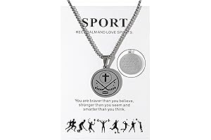 Customized 316L Stainless Steel Faith Men's Necklace