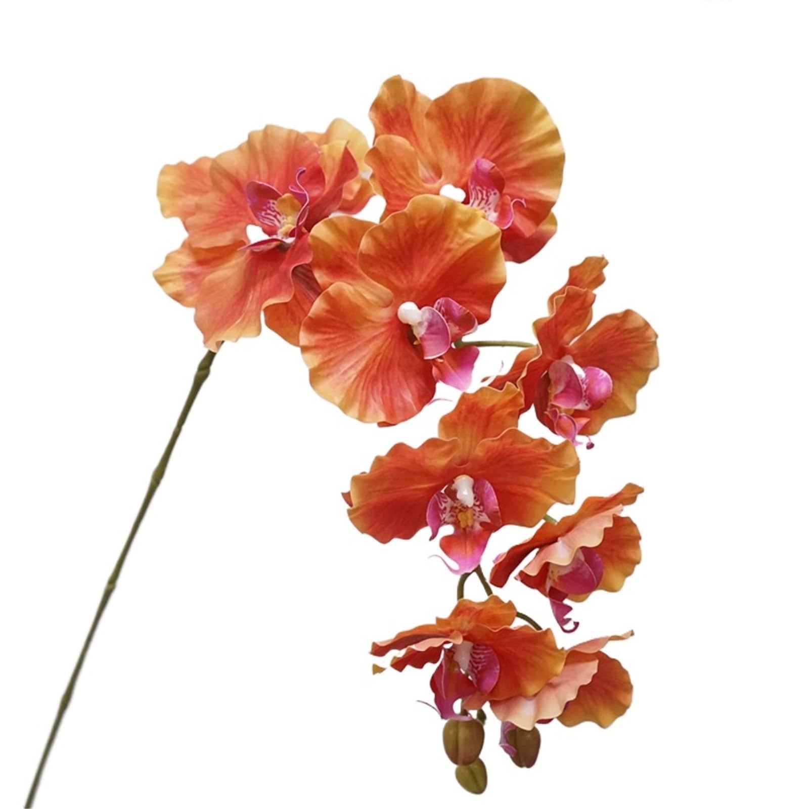 LSYHHXC Artificial Orchid 98cm Artificial Butterfly Orchid Real Touch 9-Heads Fake Phalaenopsis Flower Lifelike Silk