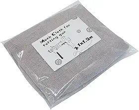 Tecido de forro de tecido tufting para fabricação de tapetes - Tecido de musselina de algodão para tufos, lavável e uso- - para tapetes DIY, alcatrão e bordado - cinza 1x1,5 m