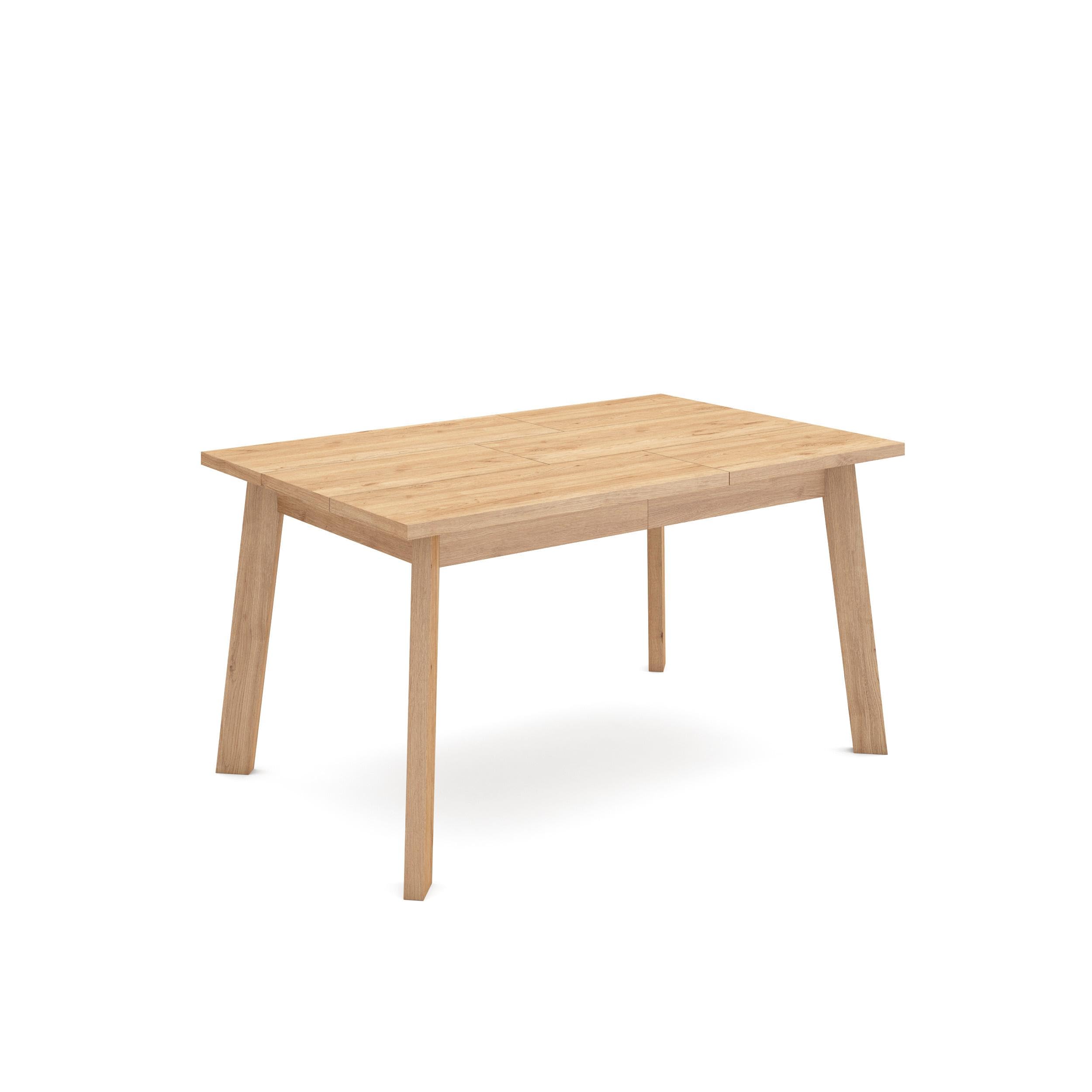 Tavolo da pranzo in legno moderno 138x80 cm per 4-6 persone – Design elegante, MDF effetto legno, robusto e versatile | Leroy Merlin